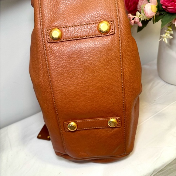 🐻Marc Jacobs Brown Leather Hobo Top Handle Bag🐻 - Picture 10 of 15